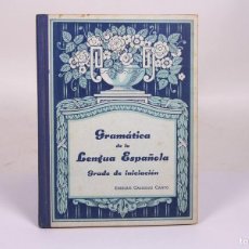Libros de segunda mano: LIBRO - GRAMÁTICA DE LA LENGUA ESPAÑOLA / INICIACIÓN - ENRIQUE CASASSAS CANTÓ- ED. MONTSERRAT 1936