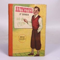 Libros de segunda mano: ANTIGUO LIBRO - ARITMÉTICA SEGUNDO GRADO - EDICIONES BRUÑO - AÑOS 1952