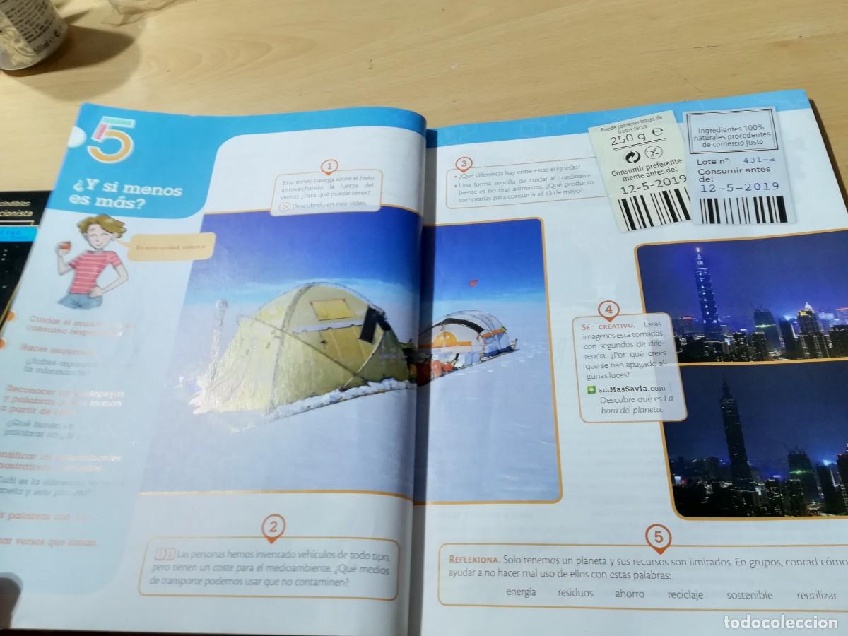 Libros de segunda mano: LENGUA 5&ordm;PRIMARIA 2&ordm; TRIMESTRE / / AO-63 / SM - Foto 7