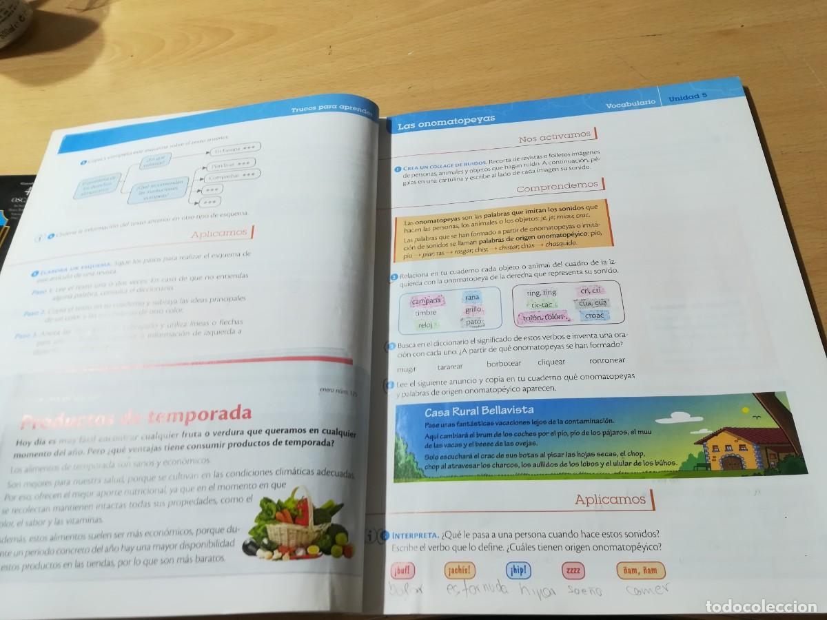 Libros de segunda mano: LENGUA 5&ordm;PRIMARIA 2&ordm; TRIMESTRE / / AO-63 / SM - Foto 9