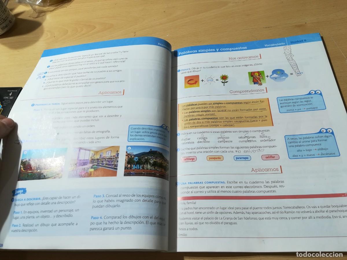 Libros de segunda mano: LENGUA 5&ordm;PRIMARIA 2&ordm; TRIMESTRE / / AO-63 / SM - Foto 12