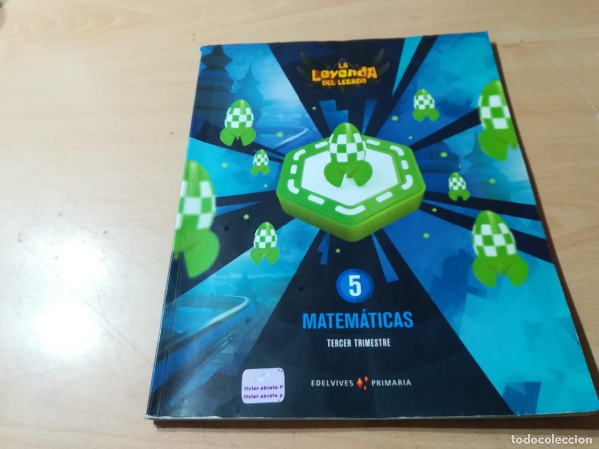 Libros de segunda mano: MATEMATICAS 5 3&ordm;TRIMESTRE / / AO-63 / EDELVIVES - Foto 1