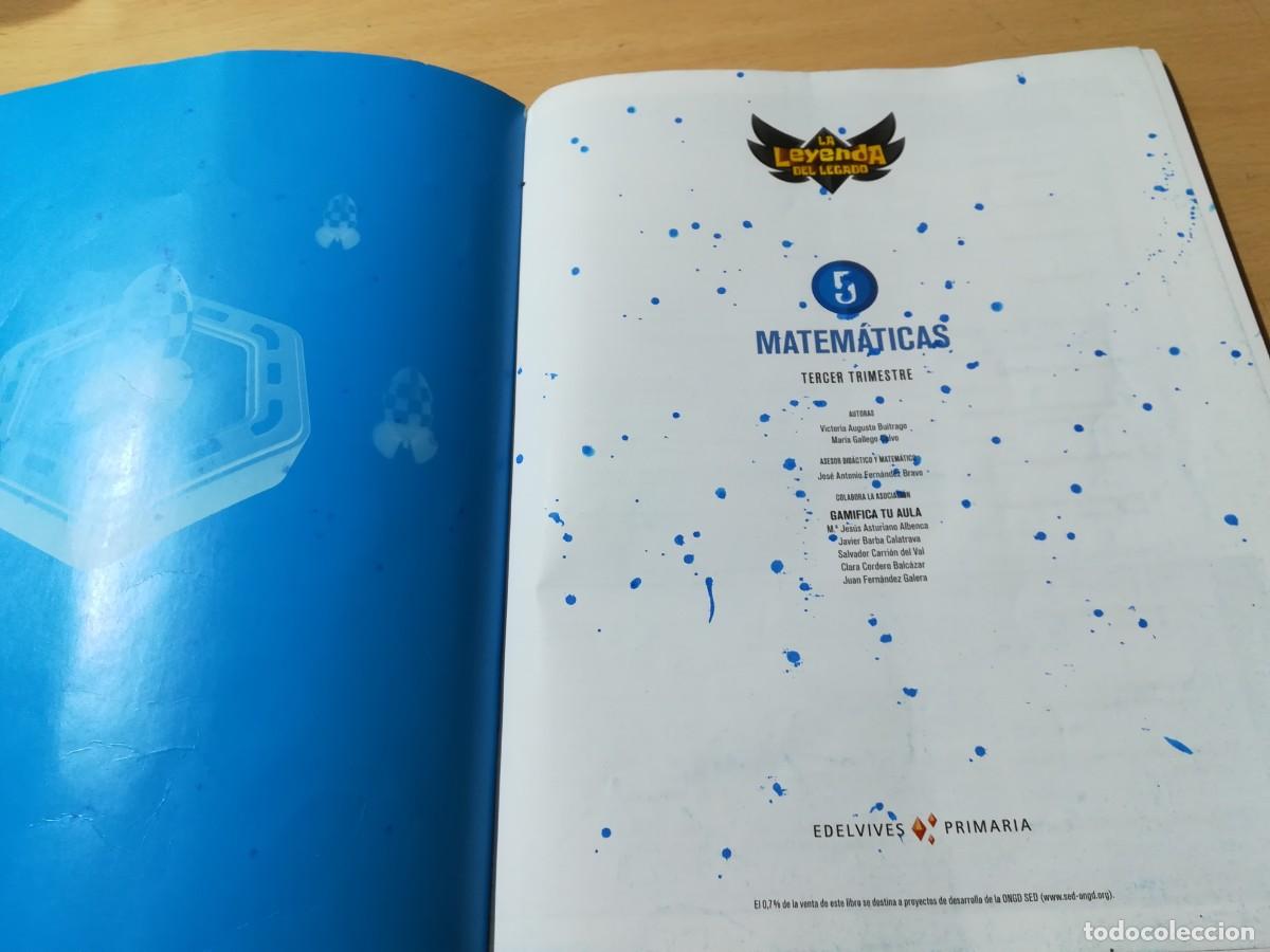 Libros de segunda mano: MATEMATICAS 5 3&ordm;TRIMESTRE / / AO-63 / EDELVIVES - Foto 4