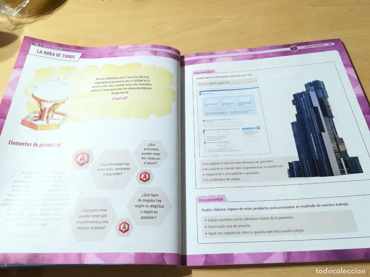 Libros de segunda mano: MATEMATICAS 5 3&ordm;TRIMESTRE / / AO-63 / EDELVIVES - Foto 6