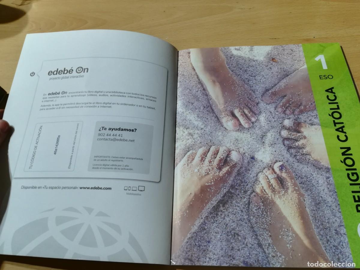 Libros de segunda mano: RELIGION CATOLICA 1&ordm;ESO / / AO-63 / EDEBE - Foto 4