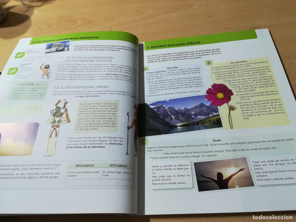 Libros de segunda mano: RELIGION CATOLICA 1&ordm;ESO / / AO-63 / EDEBE - Foto 12