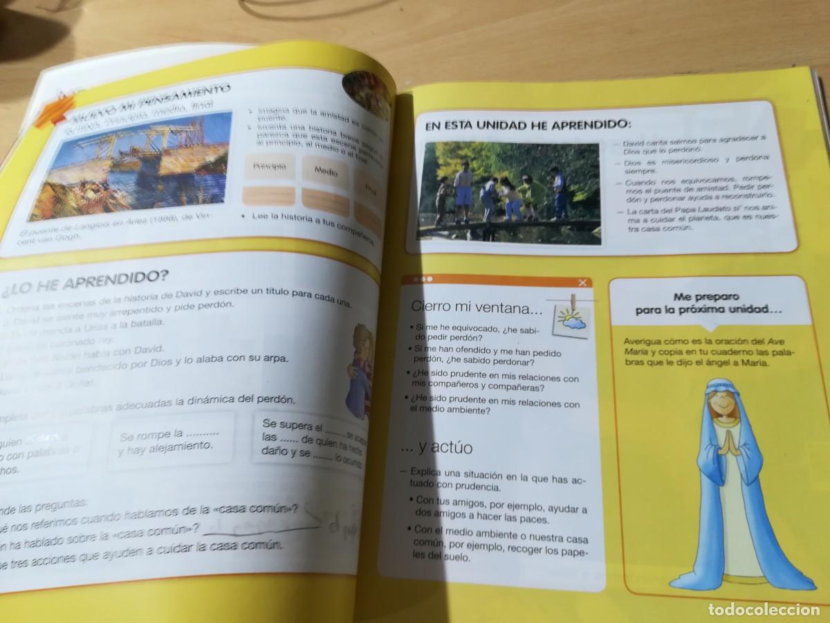 Libros de segunda mano: RELIGION CATOLICA 4&ordm;PRIMARIA / / AO-63 / EDEBE - Foto 7
