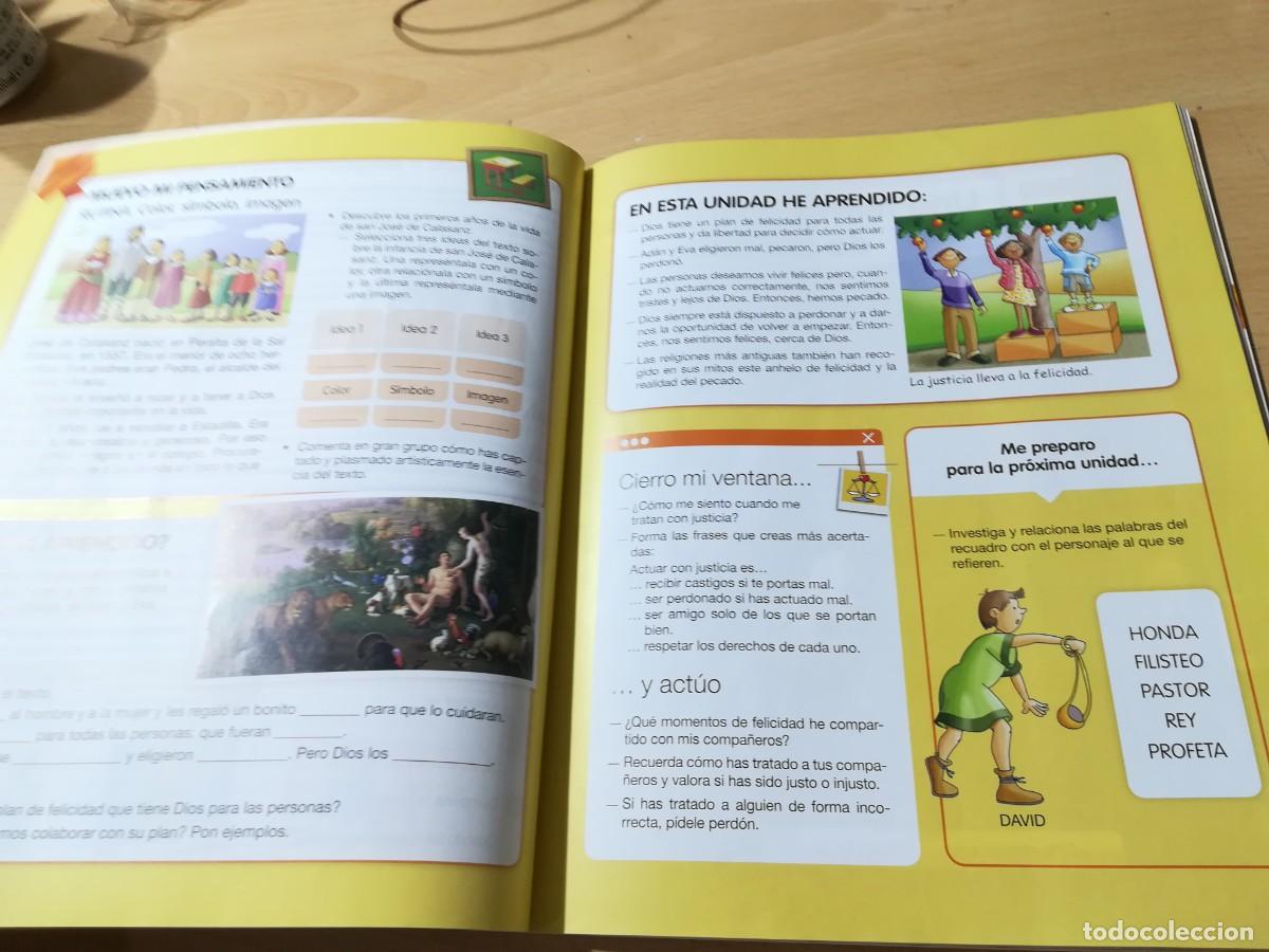 Libros de segunda mano: RELIGION CATOLICA 4&ordm;PRIMARIA / / AO-63 / EDEBE - Foto 8