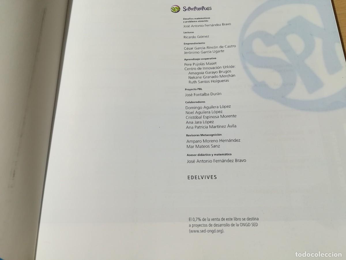 Libros de segunda mano: MATEMATICAS 4&ordm;PRIMARIA / / AO-63 / EDELVIVES - Foto 7