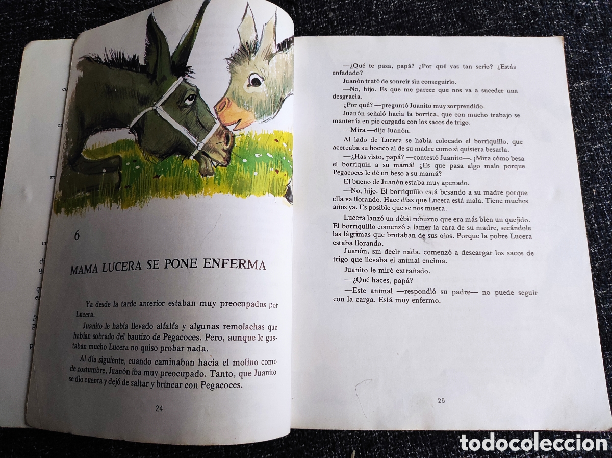 Libros de segunda mano: EL BURRITO PEGACOCES - LIBRO DE LECTURAS -ed. EDICIONES SM - 1983 - Foto 4