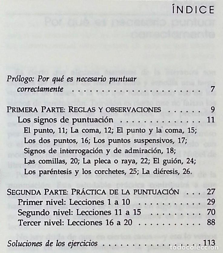 Libros de segunda mano: C&oacute;mo puntuar correctamente - Jos&eacute; Escarpanter - Foto 3