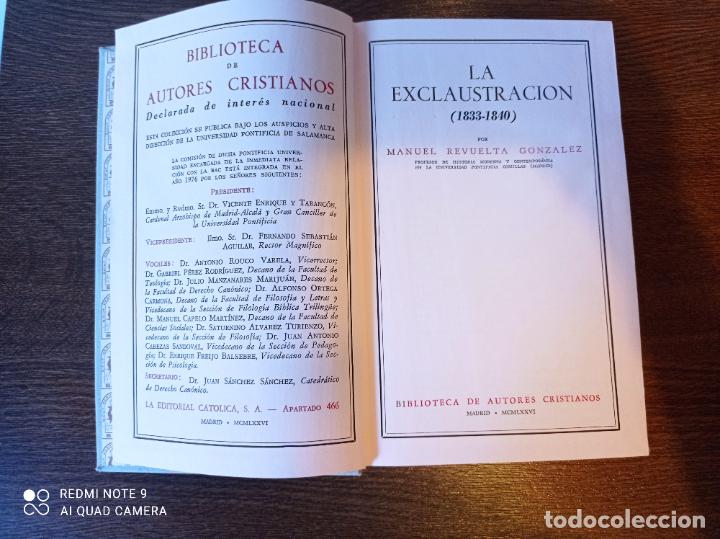 Libros de segunda mano: La Exclaustraci&oacute;n 1983-1840 - Foto 1