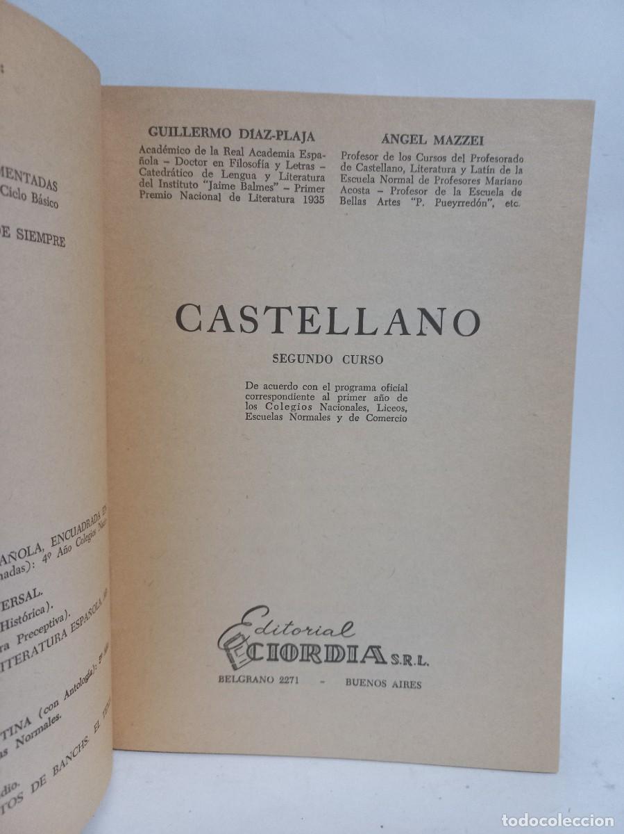 Libros de segunda mano: D&iacute;az-Plaja y Mazzeri - Castellano - 1966 - Foto 2