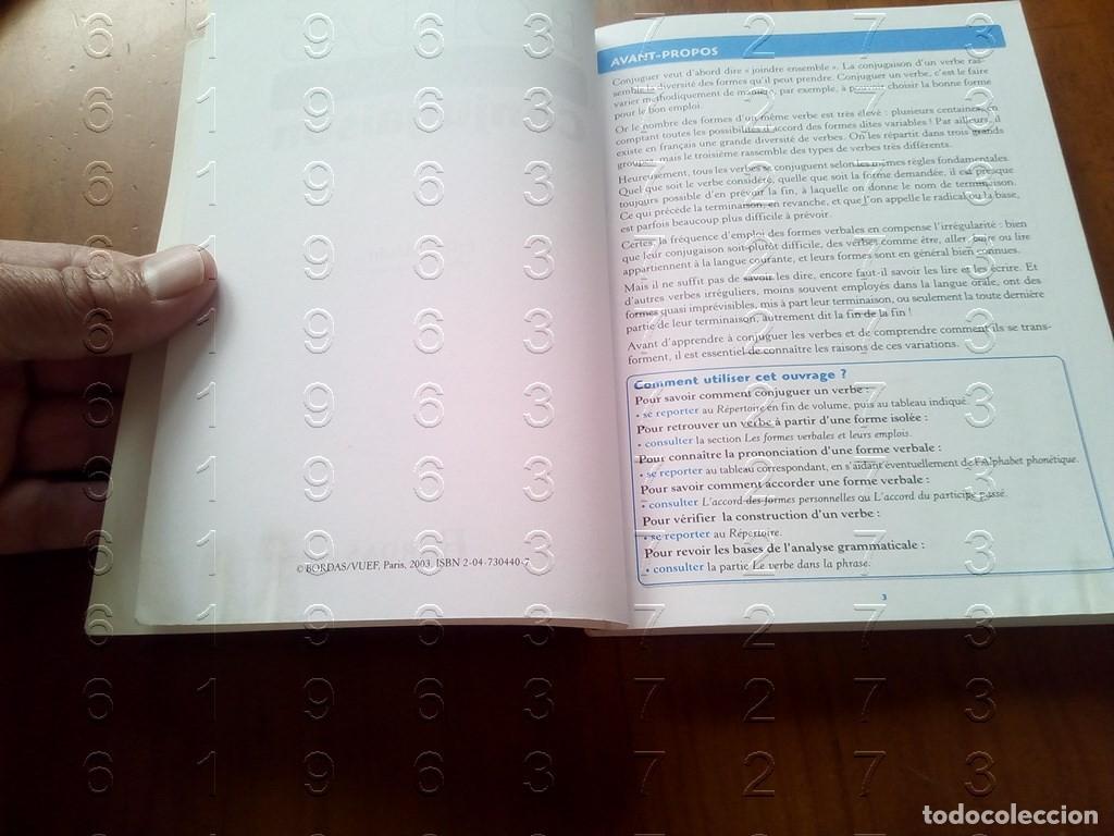 Libros de segunda mano: BORDAS LANGUE FRAN&Ccedil;AISE CONJUGAISON 2003 LIBRO IDIOMAS U43 - Foto 6