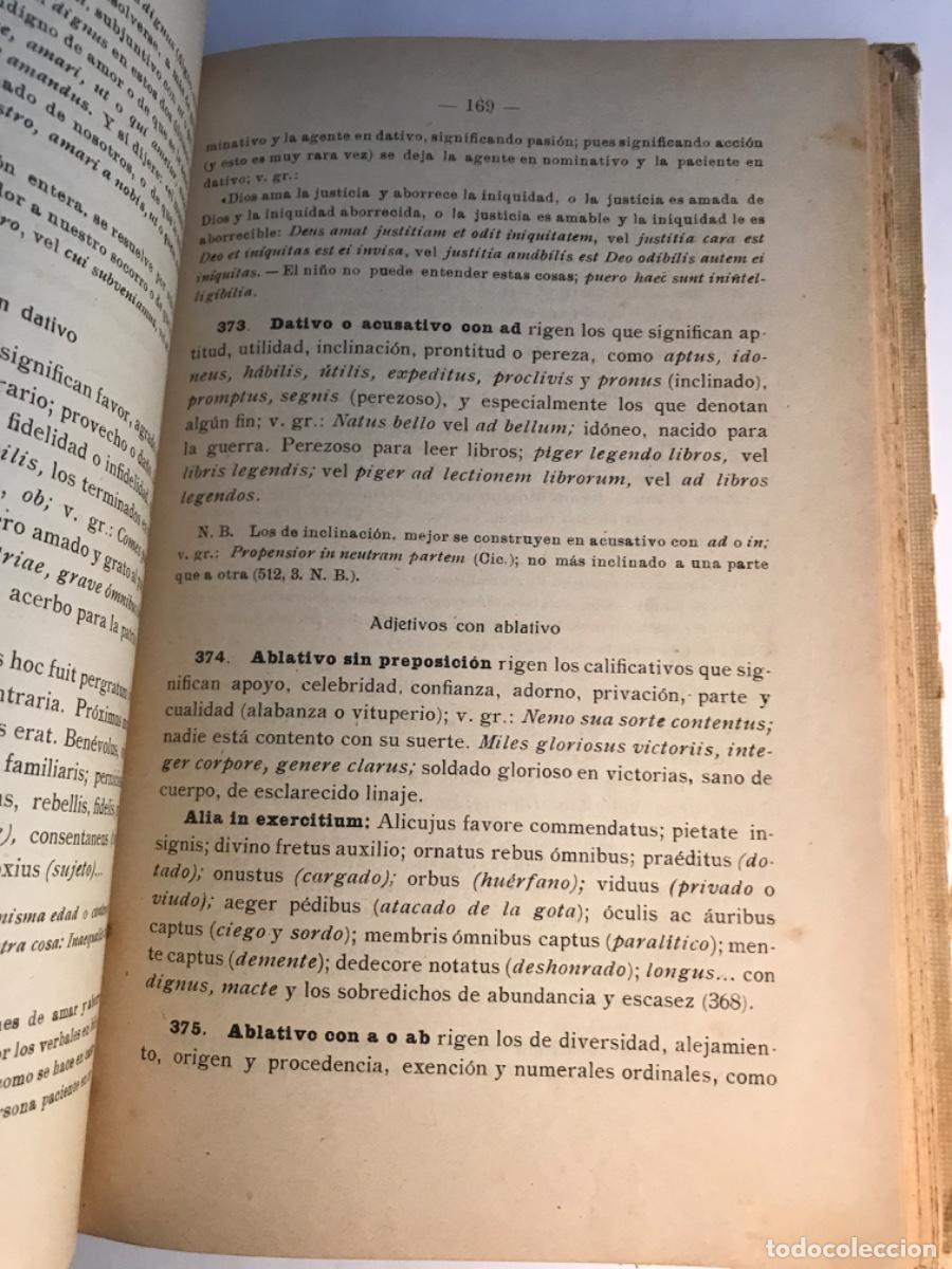 Libros de segunda mano: LIBRO. Gram&aacute;tica latina. Antonio Reixach. - Foto 4