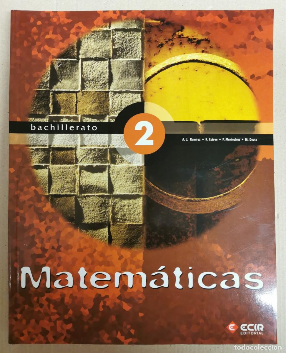 Libros de segunda mano: MATEMATICAS 2 BACHILLERATO EDITORIAL ECIR. 2003 - Foto 1
