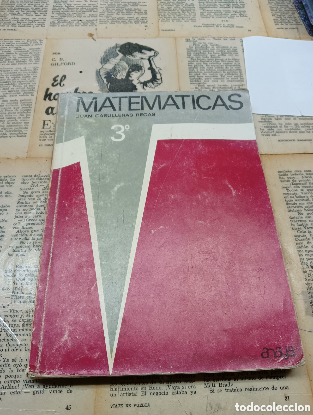 Libros de segunda mano: Matem&aacute;ticas 3 . Juan Casulleras Regas - Foto 1