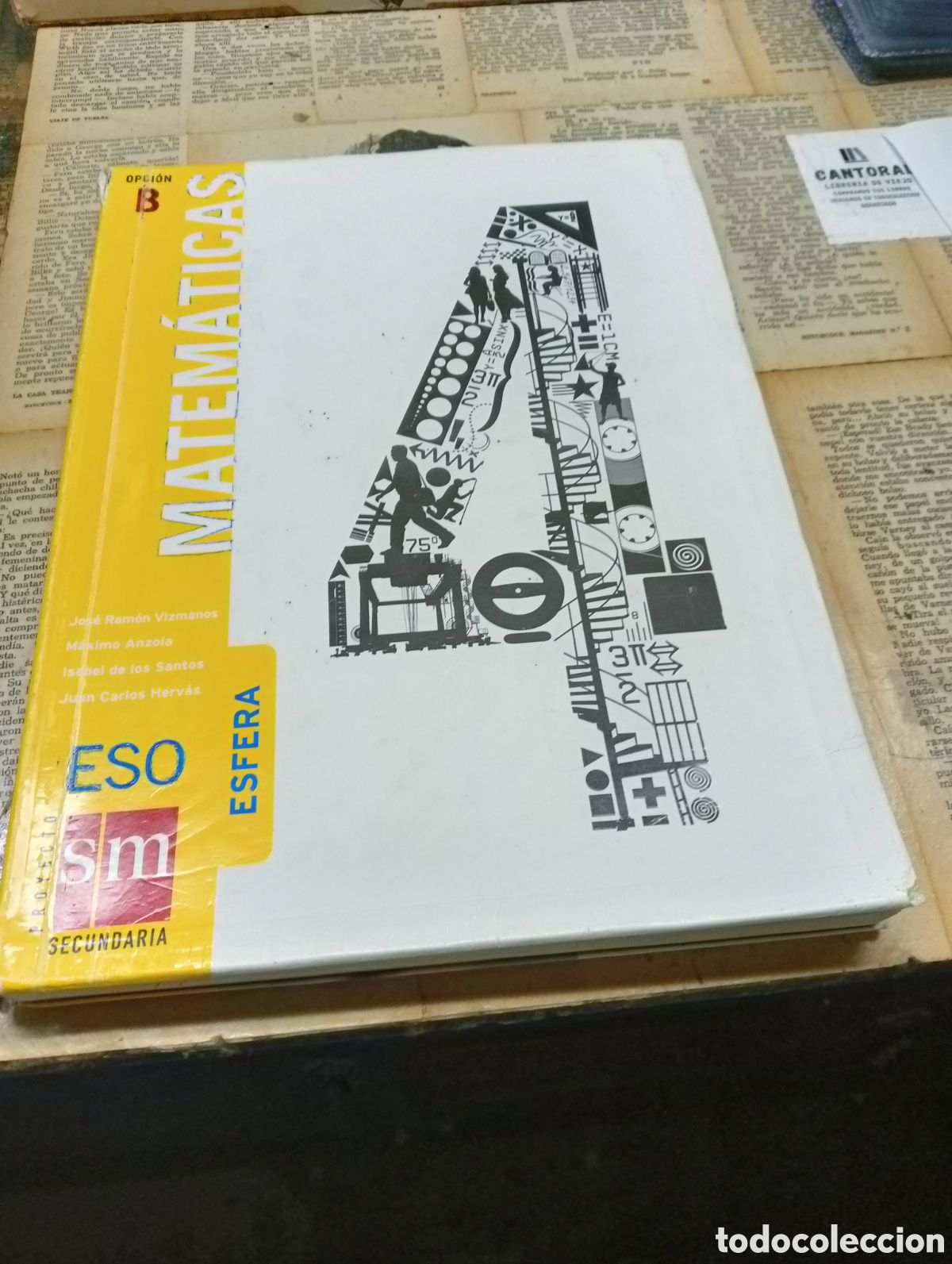 Libros de segunda mano: Matem&aacute;ticas 4 Eso . SM - Foto 1