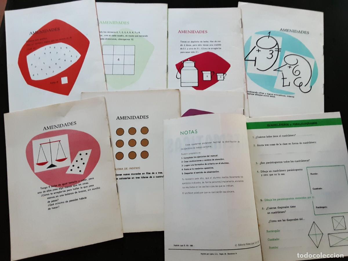 Libros de segunda mano: Matem&aacute;ticas, ejercicios curso tercero editorial Prima Luce, Cuadernos 1 al 8 - Foto 2