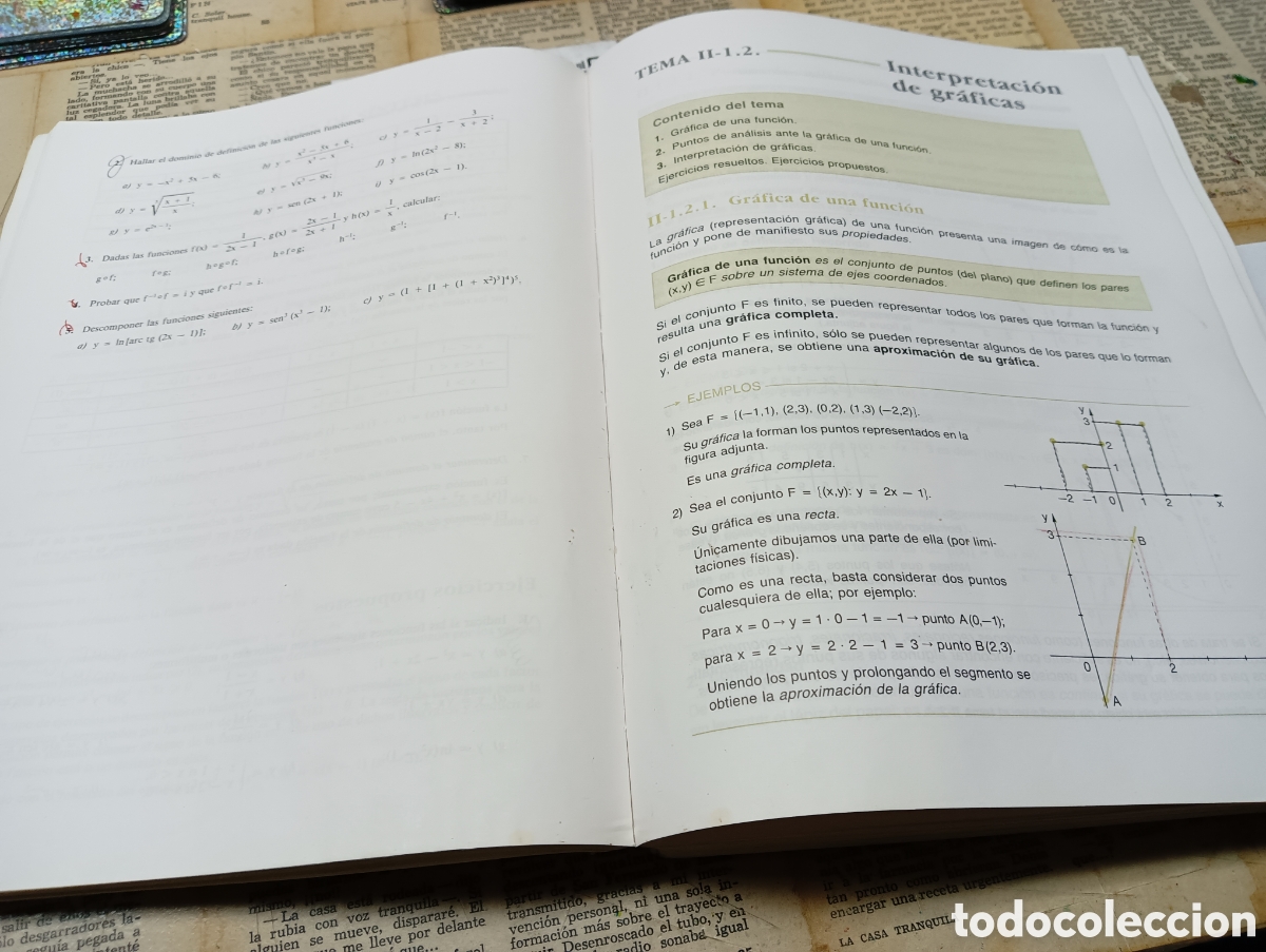 Libros de segunda mano: Matem&aacute;ticas II COU. Edelvives. - Foto 2