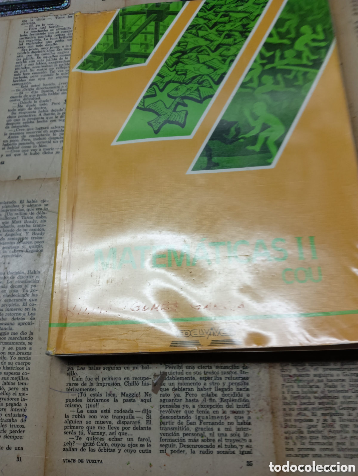 Libros de segunda mano: Matem&aacute;ticas II COU. Edelvives. - Foto 1