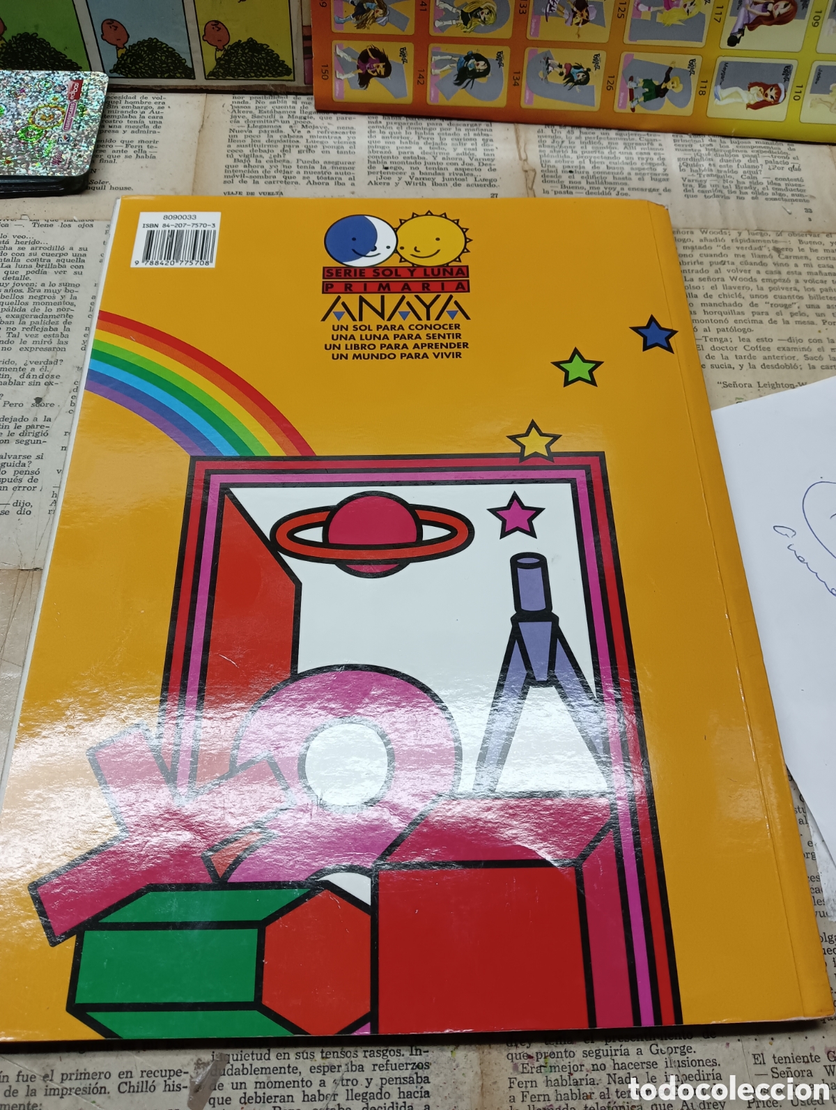 Libros de segunda mano: Matem&aacute;ticas 4 Primaria. Serie sol y luna . Anaya - Foto 3