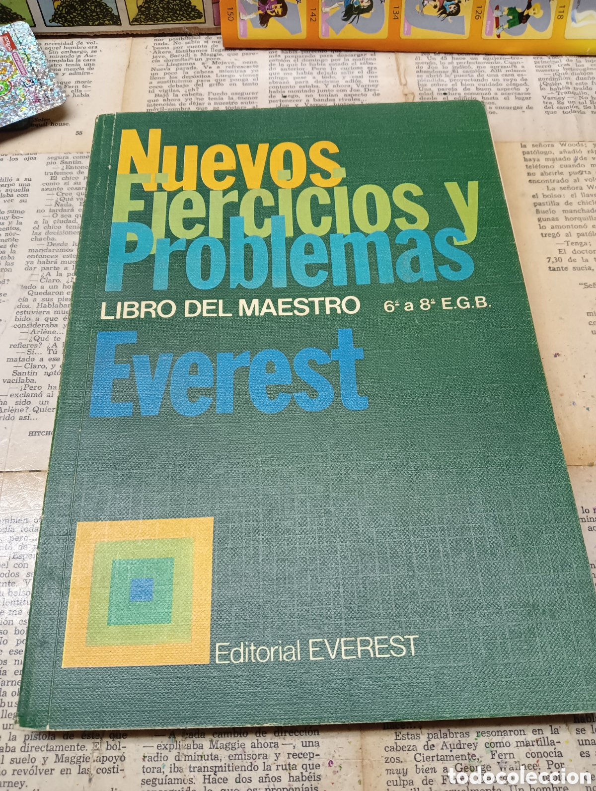 Libros de segunda mano: Nuevos ejercicios y problemas. Libro del maestro de 6 a8 de EGB . Everest - Foto 1
