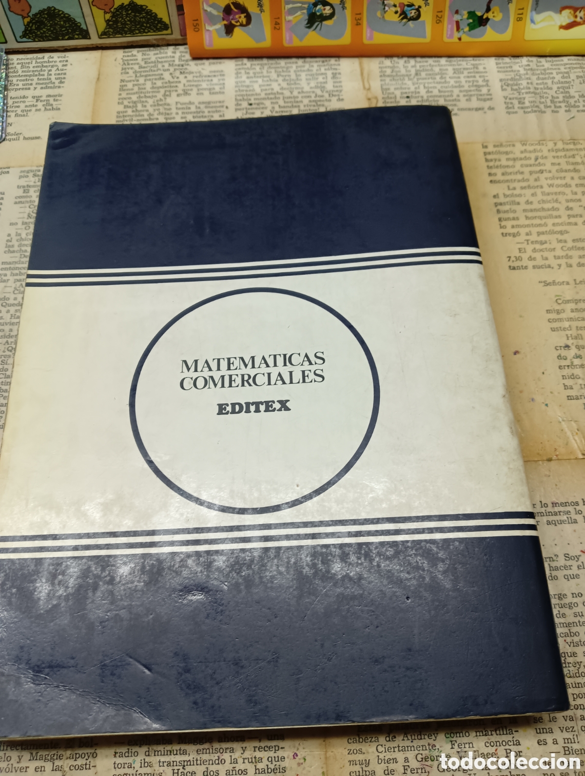 Libros de segunda mano: Matem&aacute;ticas comerciales. Segundo grado. Editex - Foto 3