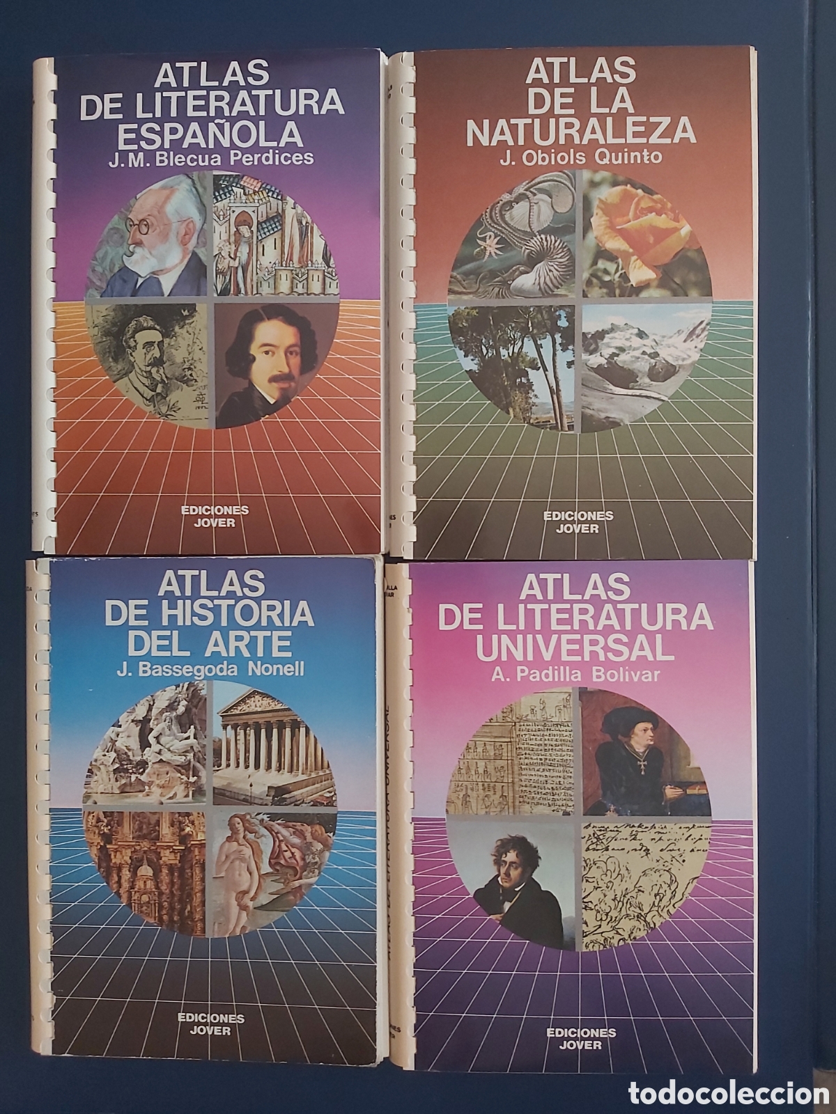 Gebrauchte B&uuml;cher: ATLAS DE LITERATURA ESPA&Ntilde;OLA / DE LA NATURALEZA/ DE HISTORIA DEL ARTE/ DE LITERATURA UNIVERSAL