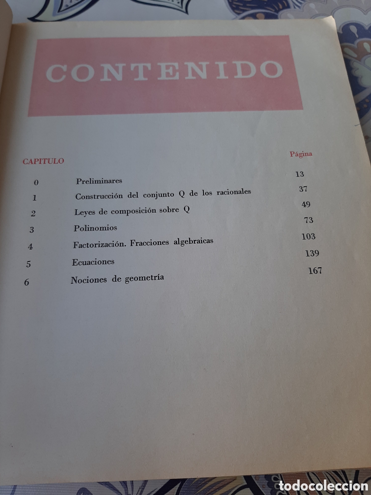 Libros de segunda mano: MATEM&Aacute;TICA 2 EDICIONES CO BO 1970 - Foto 5