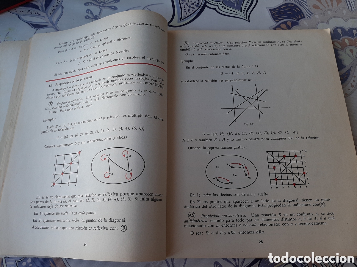 Libros de segunda mano: MATEM&Aacute;TICA 2 EDICIONES CO BO 1970 - Foto 6