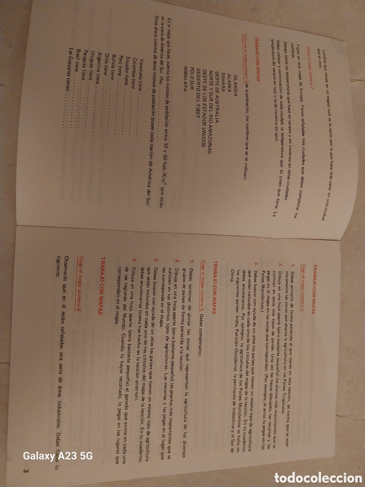 Libros de segunda mano: GEOGRAF&Iacute;A E HISTORIA. EJERCICIOS PR&Aacute;CTICOS. 6&deg; CURSO E.G.B. VICENS- VIVES - Foto 2