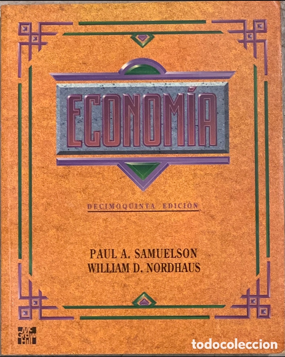 Libros de segunda mano: Libro. Samuelson, P. A.,Nordhaus, W. D. &ldquo;Econom&iacute;a&rdquo;. Ed. McGray-Hill. 1996. - Foto 1