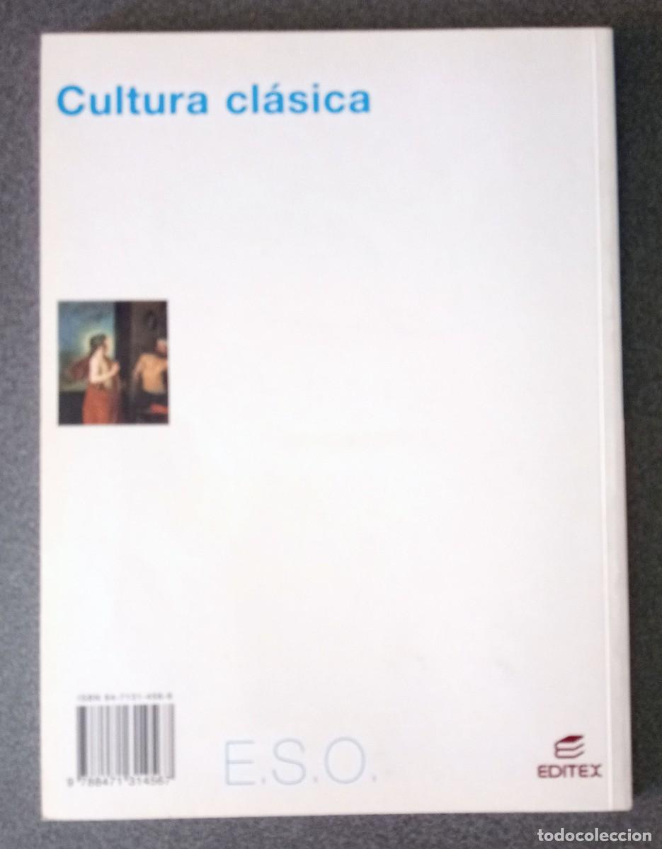 Libros de segunda mano: Cultura Cl&aacute;sica E.S.O. Editex - Foto 10