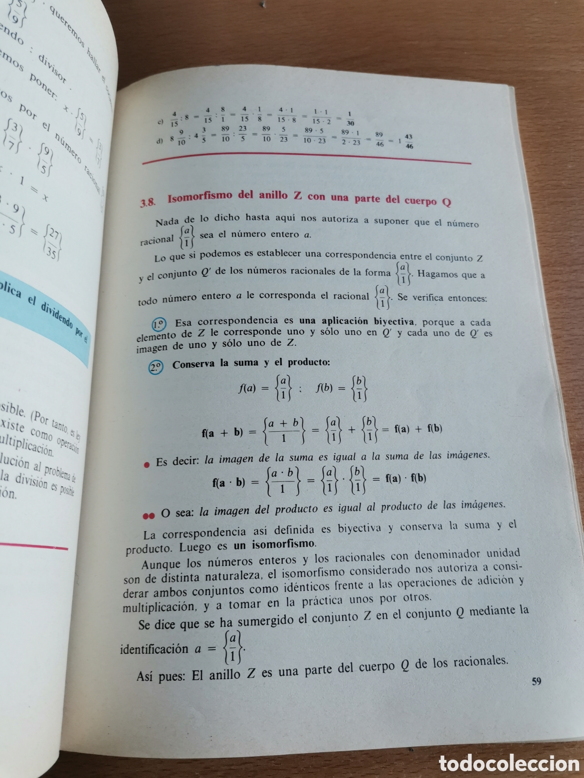 Libros de segunda mano: Libro matem&aacute;ticas C&aacute;lculo 8. EGB. SM. - Foto 4