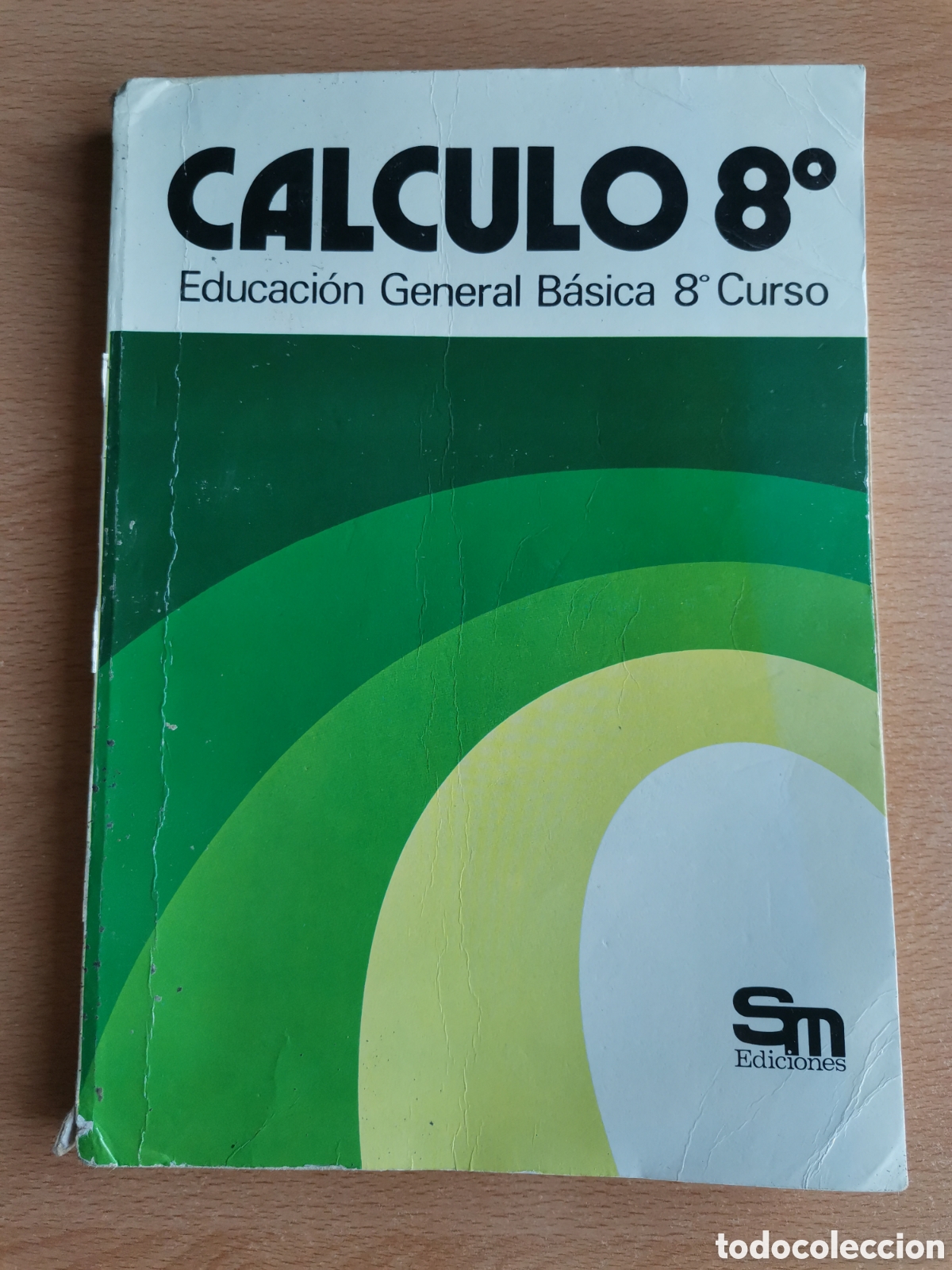 Libros de segunda mano: Libro matem&aacute;ticas C&aacute;lculo 8. EGB. SM. - Foto 1