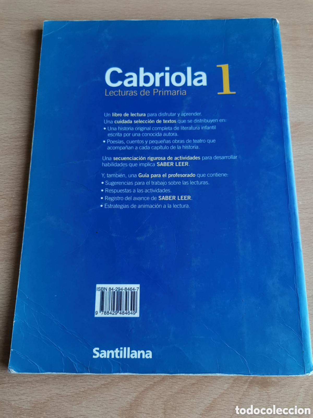 Libros de segunda mano: Cabriola lecturas primaria 1. Santillana - Foto 2