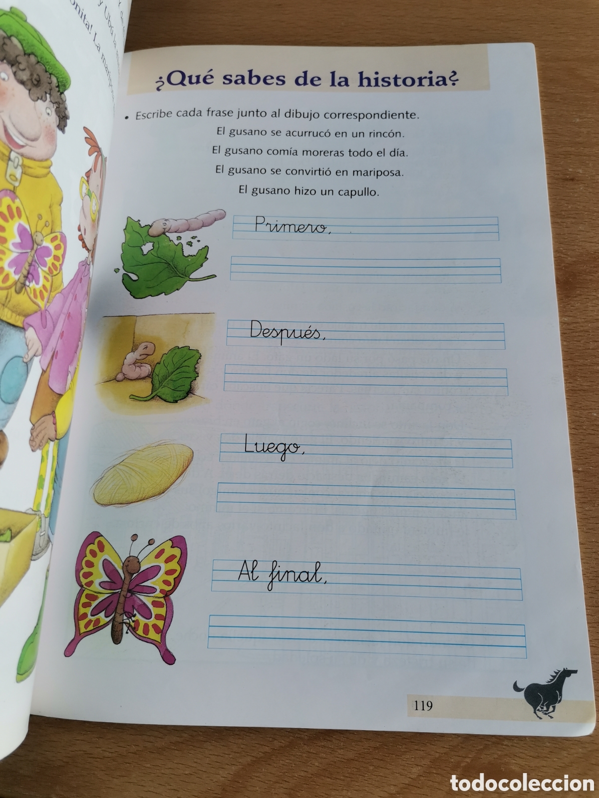 Libros de segunda mano: Cabriola lecturas primaria 1. Santillana - Foto 3