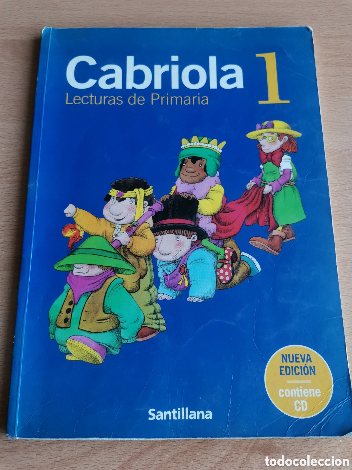 Libros de segunda mano: Cabriola lecturas primaria 1. Santillana - Foto 1