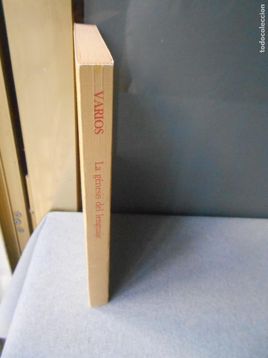 Libros de segunda mano: LA GENESIS DEL LENGUAJE - Foto 6