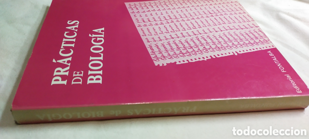 Libros de segunda mano: Pr&aacute;ctica de biolog&iacute;a. Editorial fontalba. - Foto 2