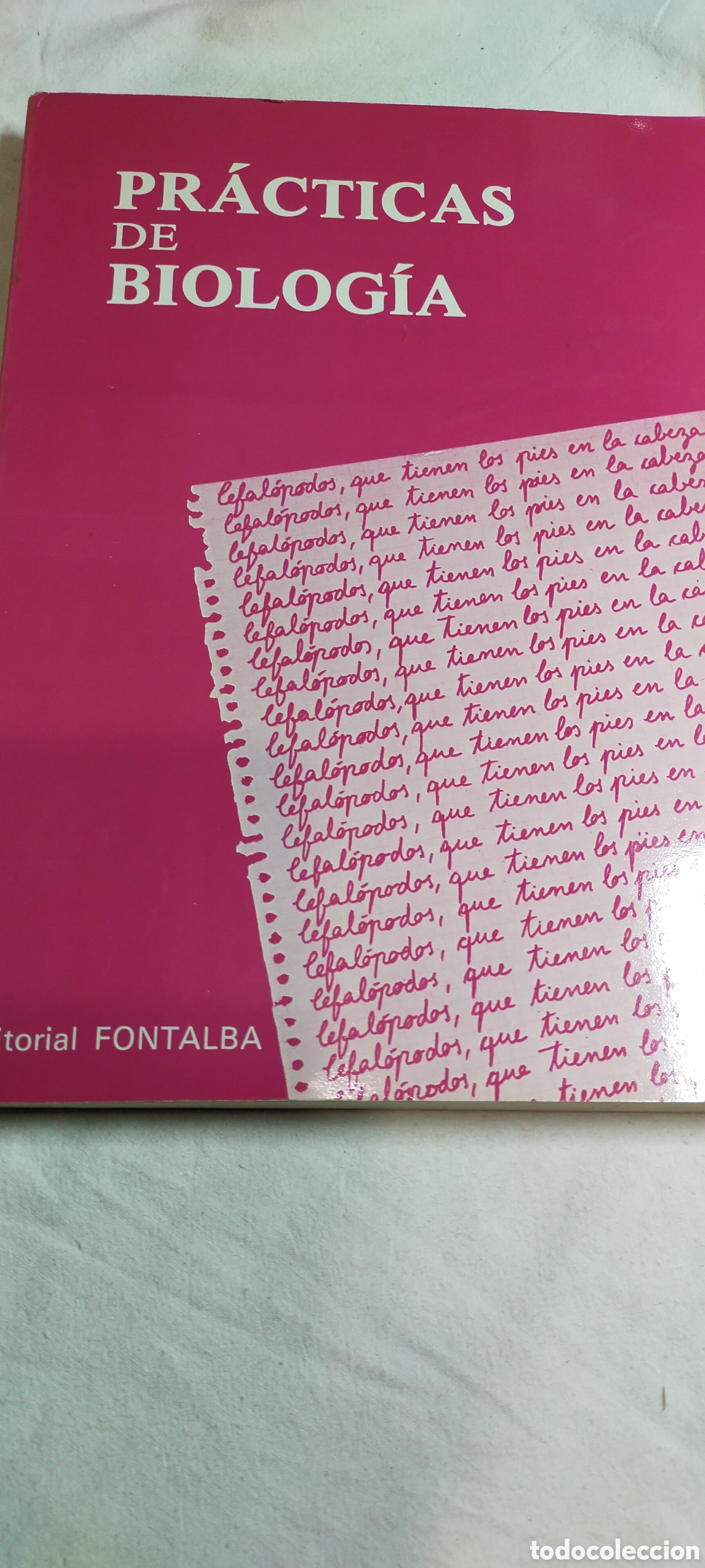 Libros de segunda mano: Pr&aacute;ctica de biolog&iacute;a. Editorial fontalba. - Foto 1