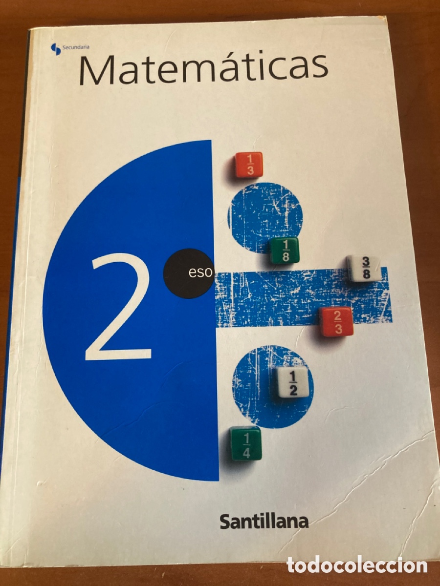 Libros de segunda mano: Matem&aacute;ticas 2&deg;eso Santillana 2003 - Foto 1
