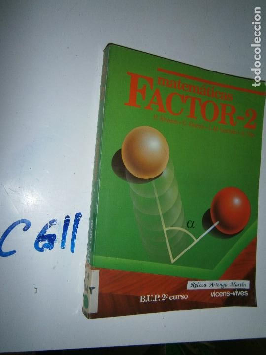 Libros de segunda mano: ANTIGUO LIBRO DE TEXTO - MATEMATICAS 2&ordm; BUP - CG11 - Foto 1