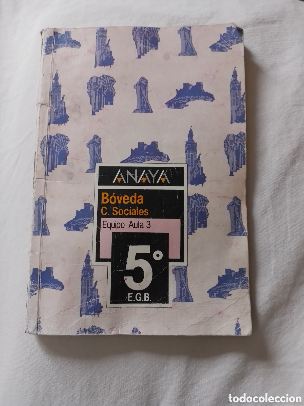 Libros de segunda mano: Libro de texto 5 egb anaya - Foto 1