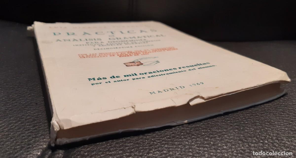 Libros de segunda mano: PRACTICAS DE ANALISIS GRAMATICAL PARA OPOSICIONES - LIBRO - 17A EDICION- 1969 -LUIS MIRANDA PODADERA - Foto 4