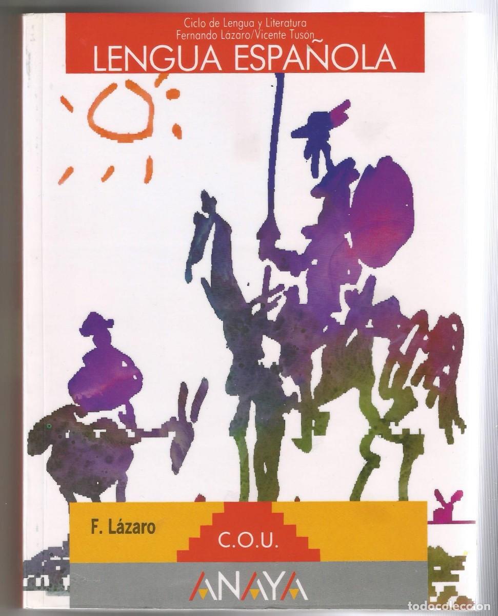 Libros de segunda mano: LENGUA ESPA&Ntilde;OLA COU - Foto 1