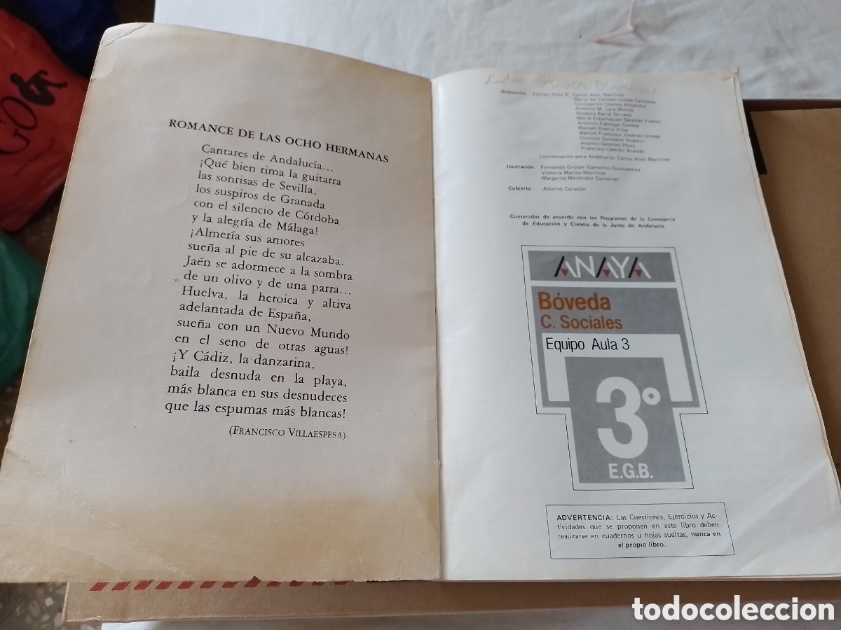 Libros de segunda mano: Libro de texto, anaya - Foto 3
