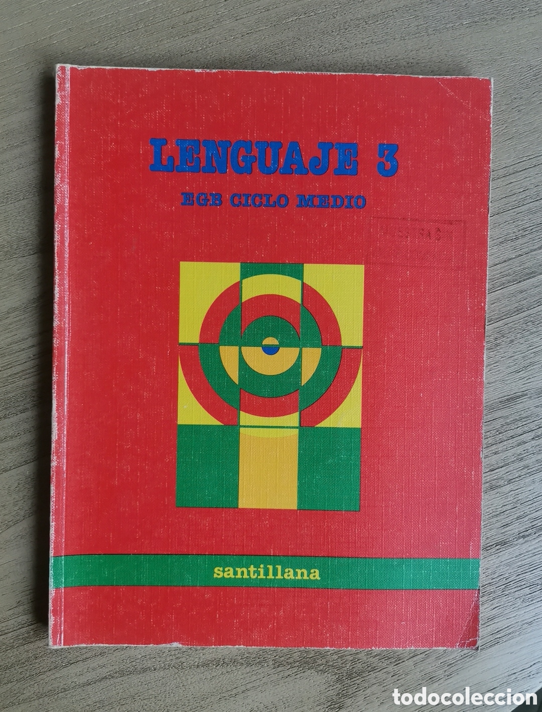 Libros de segunda mano: Libro de texto Lenguaje 3 EGB. Santillana. Sin usar - Foto 1