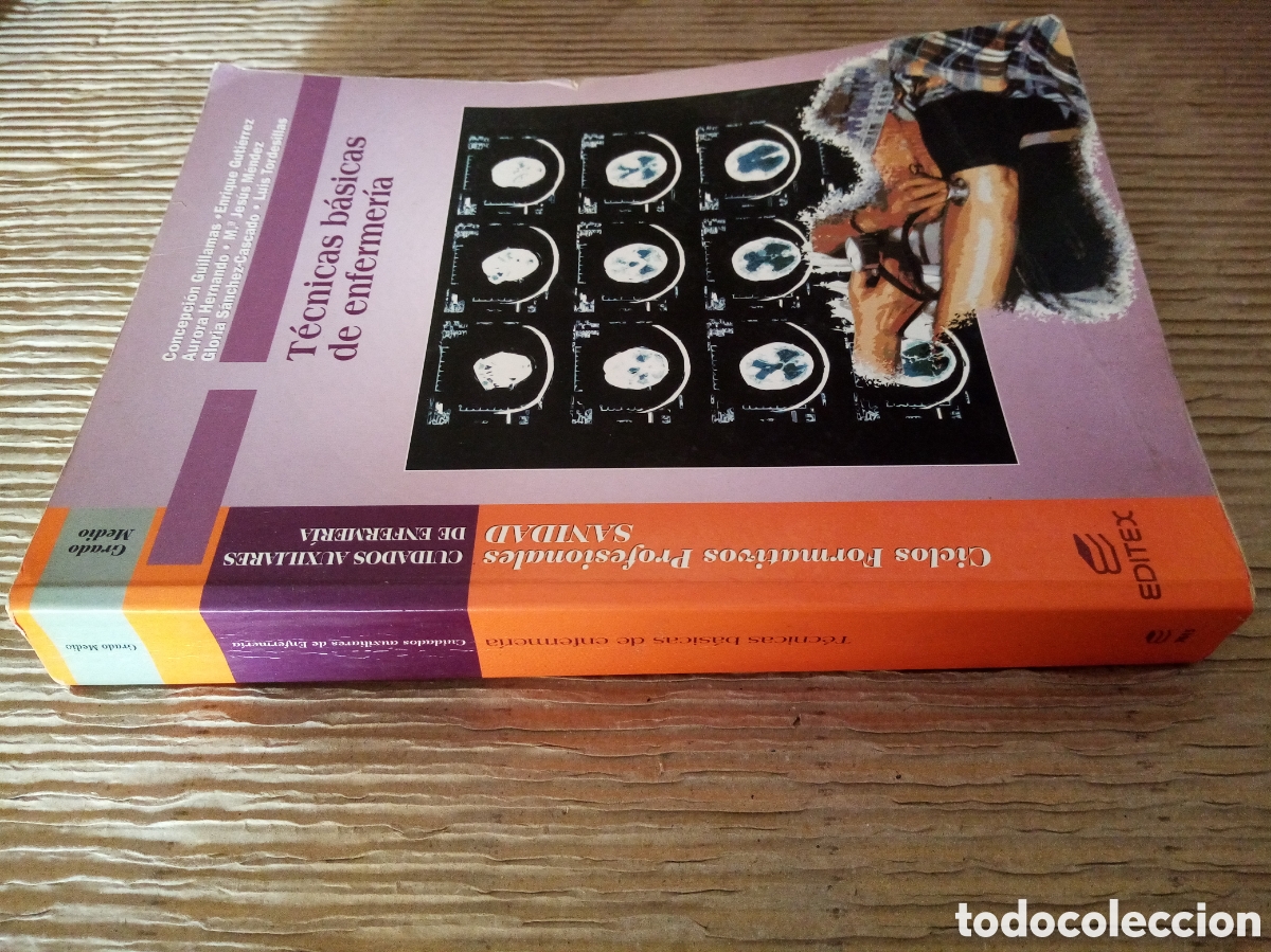 Libros de segunda mano: T&eacute;cnicas b&aacute;sicas de enfermer&iacute;a. Editex - Foto 2